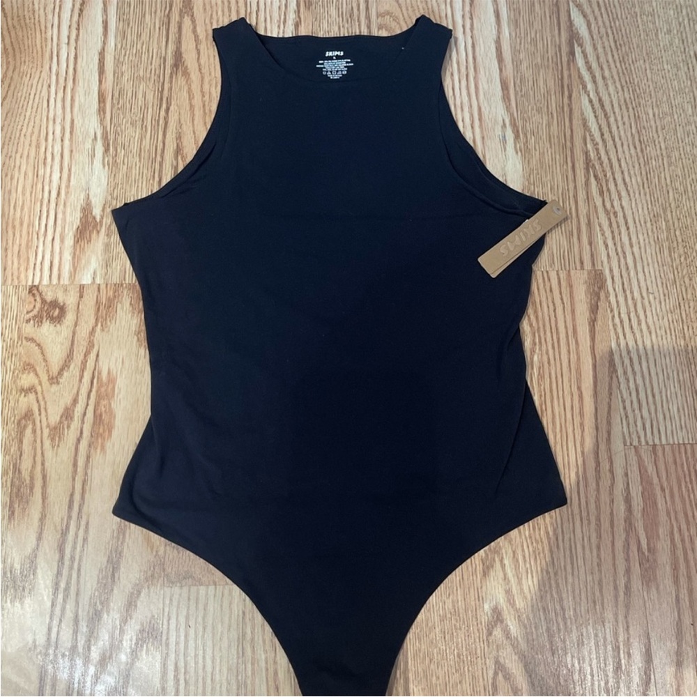 Skims Fits Everybody High Neck Bodysuit NWT